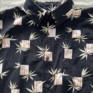 Vintage Newport Blue Men’s Hawaiian tropical shirt xl